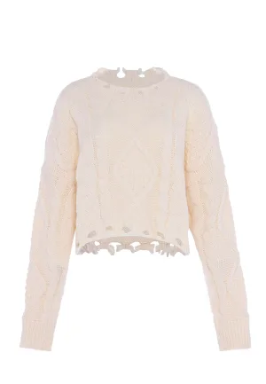 Mymo Gebreide trui Dames wolwit