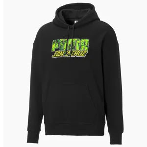 Puma x Santa Cruz Skateboards Lange Mouw Zwarte Pullover Heren Hoodie 532240 01