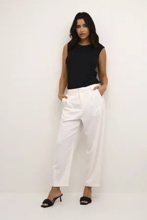 Pants Suiting Regular fit Chalk