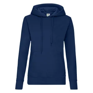 Fruit of the Loom Dames/Dames Heather Classic Hoodie (Marine)
