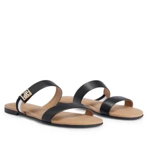 Damessandalen Boss Millie Strap in Zwart