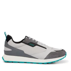 Hugo Icelin hardlooptrainers voor heren in grijs