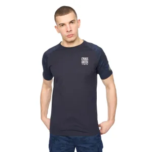 Crosshatch Heren Janscore T-Shirt (Marineblauw)
