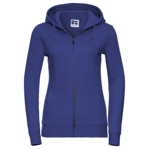 Russell Dames/Dames Authentic Full Zip Hoodie (Helder Koningsblauw)