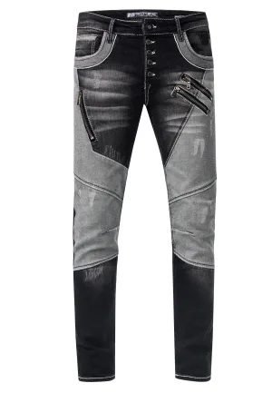 Jeansbroek “URUMA” slim fit (DE BUITENGEWONE)