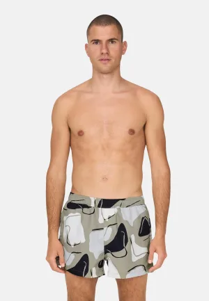 Zwembroek van Only & Sons