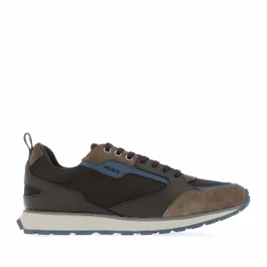 Heren Hugo Icelin hardlooptrainers in zwart