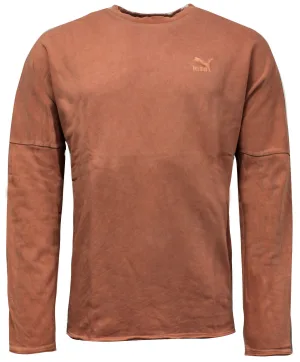 Puma Heren Crew Hals Oversized Sweatshirt Trui Sierra 575305 02 P3D