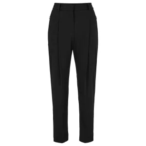 Damespantalon Boss Tocata in Zwart