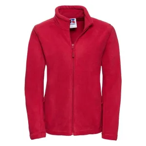 Russell Dames/Dames Outdoor Fleecejack (Klassiek rood)