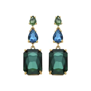 Luxenter Lali oorbellen afgewerkt in 18k geel goud