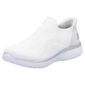 RIEKER Sport Slip-on sneakers Ready2GO Slipper, lage schoen, vrijetijdsschoen met MemoSoft binnenzool