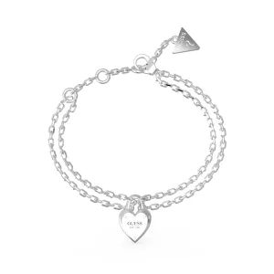 Guess All You Need Is Love – Dames Armband – Zilver