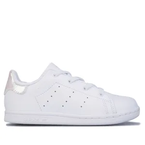Girl’s adidas Originals Infant Stan Smith Trainers in White