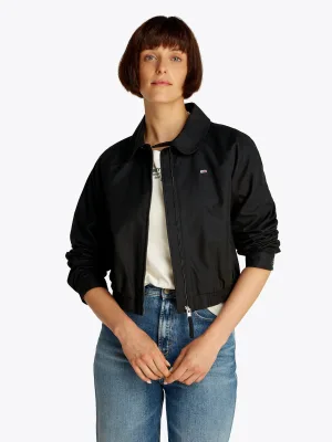TOMMY JEANS Blouson TJW COTTON JACKET EXT met korte snit, met raglanmouwen