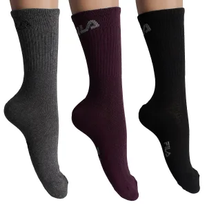 Pack-3 Lange Katoenen Sokken F3267 voor Vrouwen