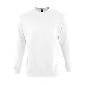 SOLS Uniseks Supreme Sweatshirt (Wit)