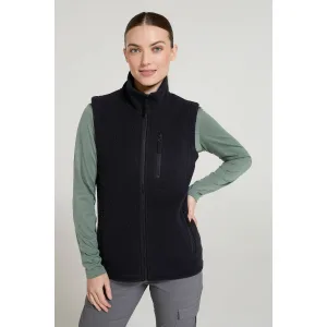 Mountain Warehouse Dames/Dames Buxton Borg Gilet (Zwart)