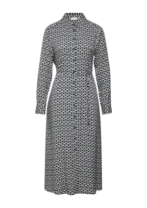 Comma Jurk met overhemdkraag