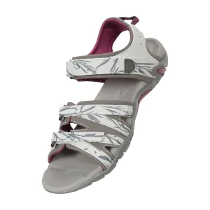 Mountain Warehouse Dames/Dames Santorini Breed Sandalen (Lichtgrijs)