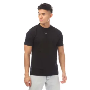 Heren Off White Logo Print T-shirt in Zwart