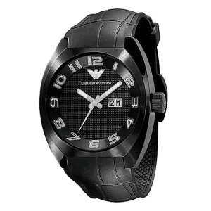 Emporio Armani Herenhorloge Kwarts Zwart