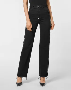 Jeans Met Wijde Pijpen