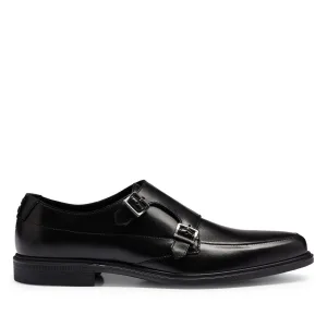 Men’s Hugo Kerr Monk Shoes in Black