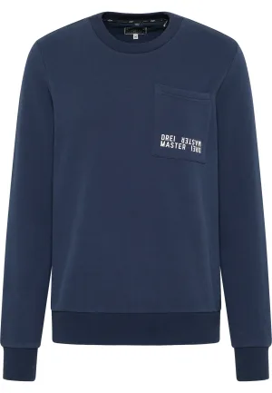 Dreimaster Sweatshirt Heren donker marine