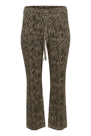 Kaffe Curve straight leg jeans zwart