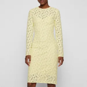 Damesjurk Boss Drealina in Geel