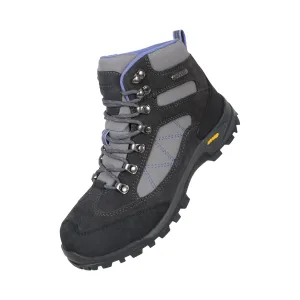 Mountain Warehouse Dames/Dames Storm Suède Waterdichte Wandelschoenen (Grijs)