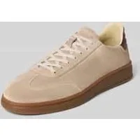 Gant Sneakers van leer met vetersluiting, model ‘Cuzmo’