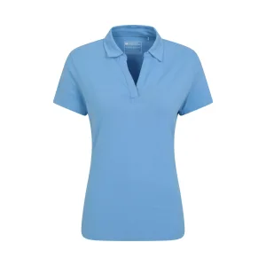 Mountain Warehouse Dames/Dames UV-bescherming Poloshirt (Helder Blauw)