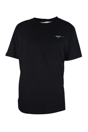 Gebroken wit T-shirt zwart