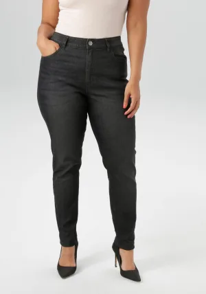 Aniston PLUS Skinny fit jeans regular taille – in subtiele used-wassing – nieuwe kollectie