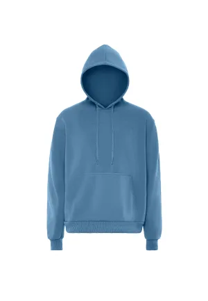 Mo Hoodie Heren denimblauw