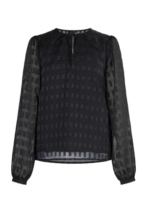 Dreimaster Bloes met lange mouwen Dames zwart