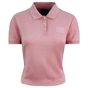 Puma x Rihanna Fenty Baby Polo Cropped Shirt Roze Damestop 574286 04