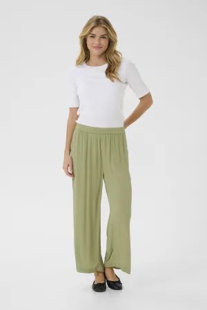 Casual broek Loose fit Oil Green
