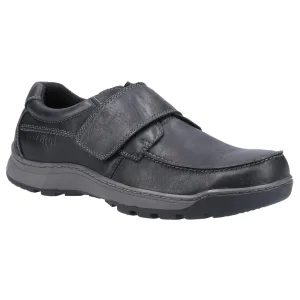 Hush Puppies Heren Casper Leren Schoenen (Zwart)
