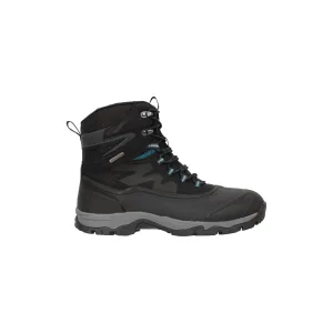 Mountain Warehouse Heren Ultra Piste Basher Waterdichte Sneeuwlaarzen (Zwart)