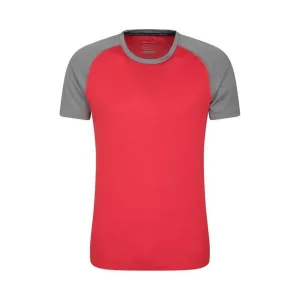 Mountain Warehouse Endurance ademend T-shirt heren (Rood/Grijs)