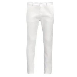SOLS Heren Jules Chino Broek (Wit)