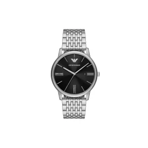 Emporio Armani Emporio Armani – heren horloge – zilverkleurig met  band