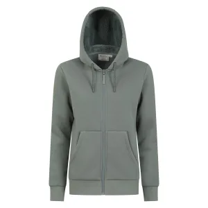 Mountain Warehouse Dames/Dames Dalton Sherpa gevoerde Full Zip Hoodie (Kaki Groen)