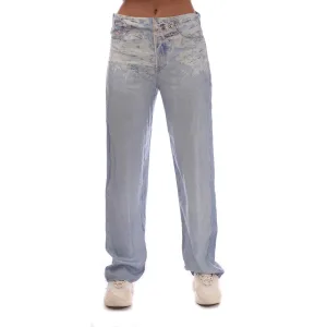 Diesel P-Sarky Broek voor dames in Denim