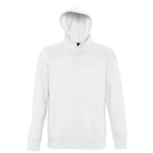 SOLS Slam Unisex Hooded Sweatshirt / Hoodie (Wit)
