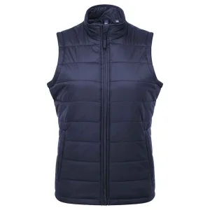 Premier Dames/Dames Recyclight Gewatteerd Gilet (Marine)