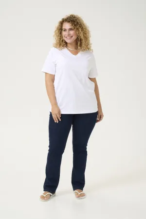 T-shirt Loose fit Optical White